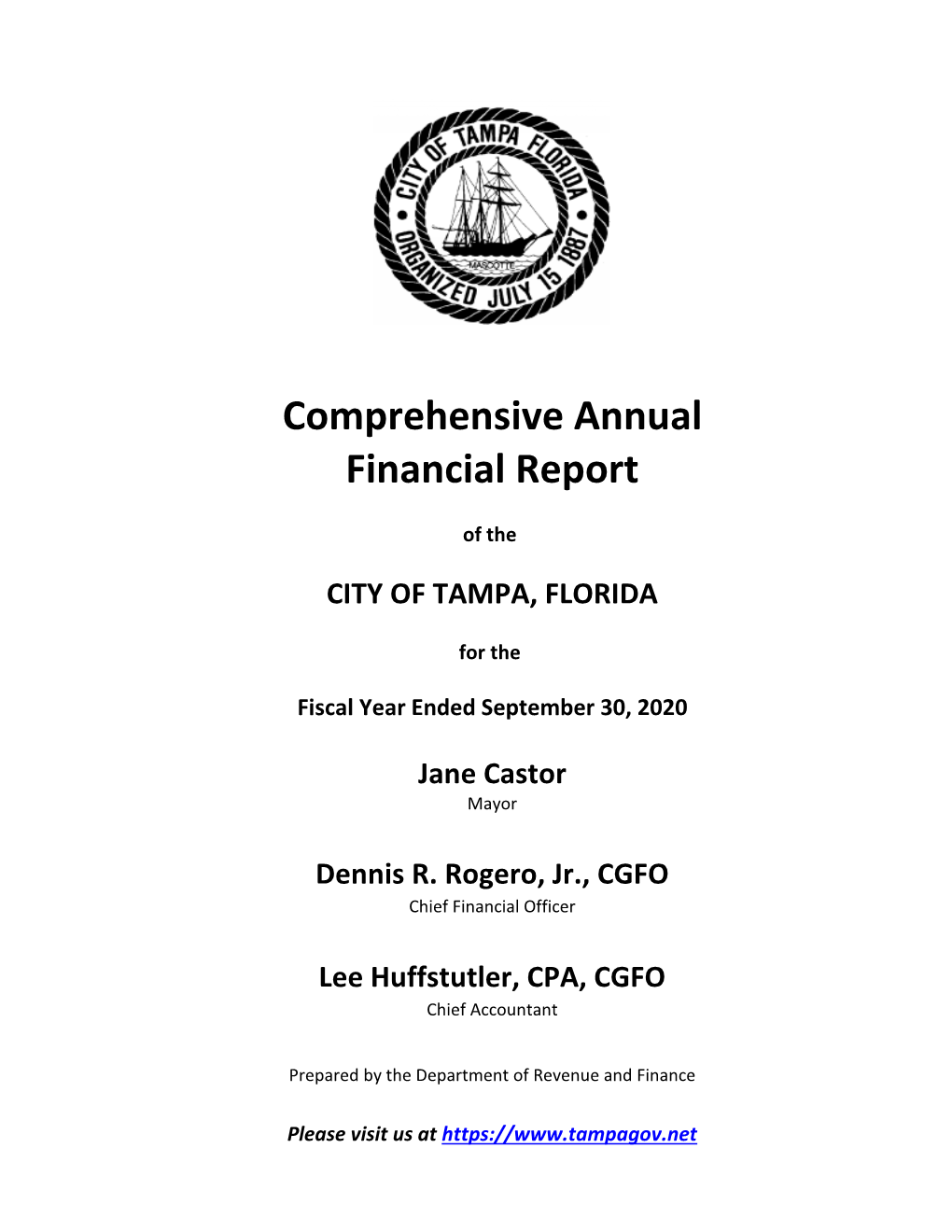 Comprehensive Annual Financial Report