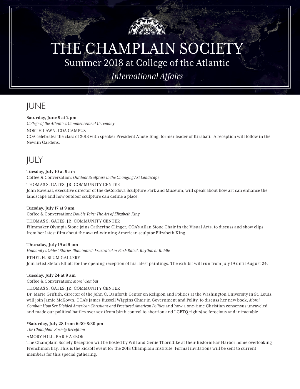 The Champlain Society the Champlain Society