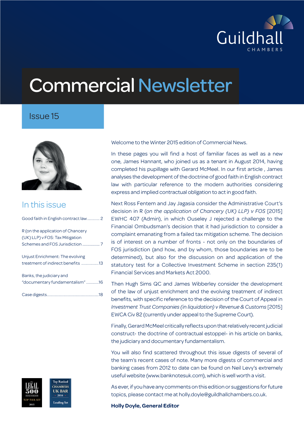 Commercial Newsletter