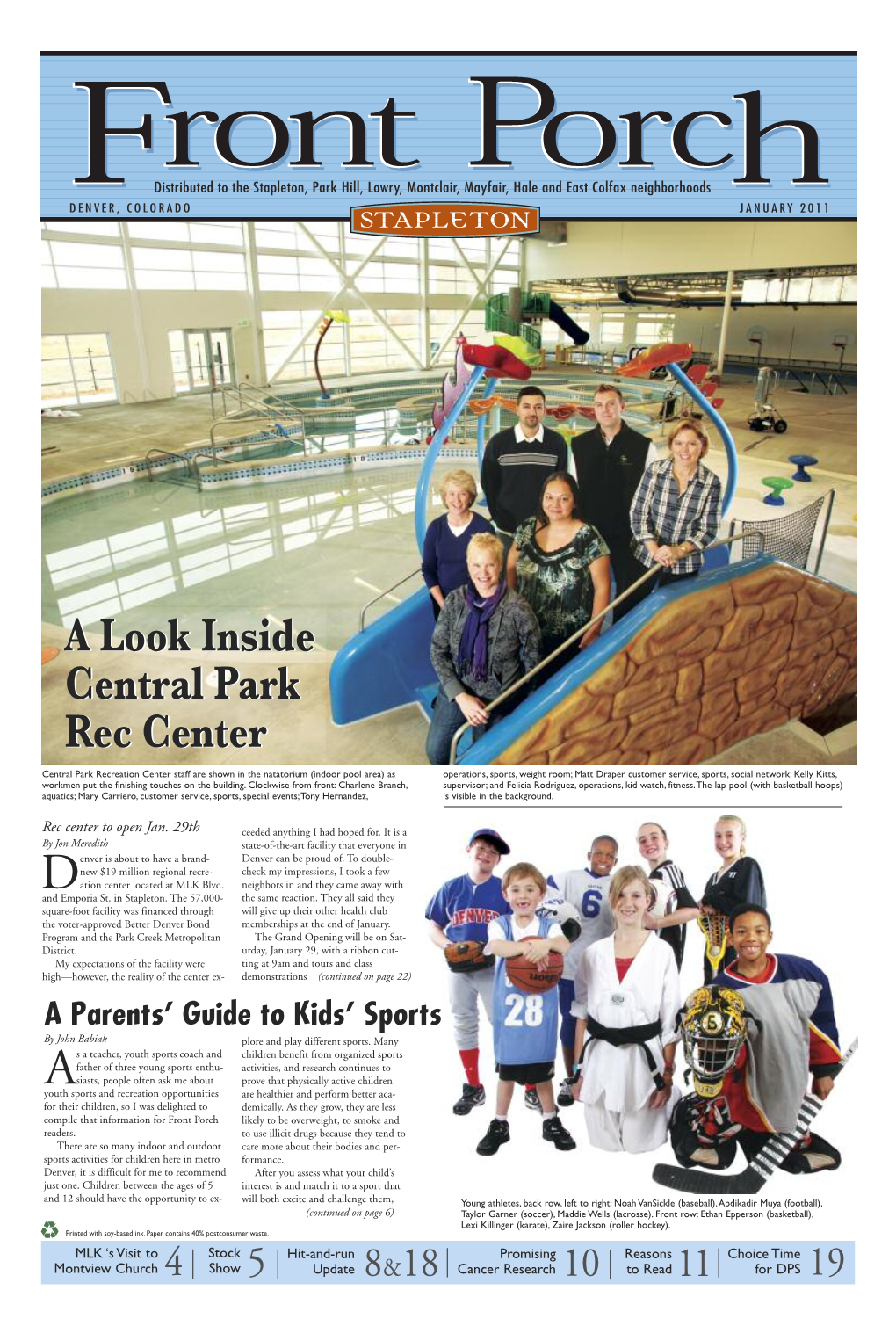 A Look Inside Central Park Rec Center