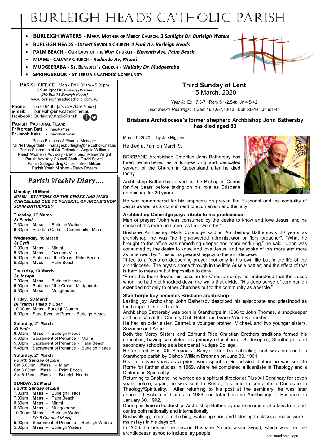 Parish News and Happenings