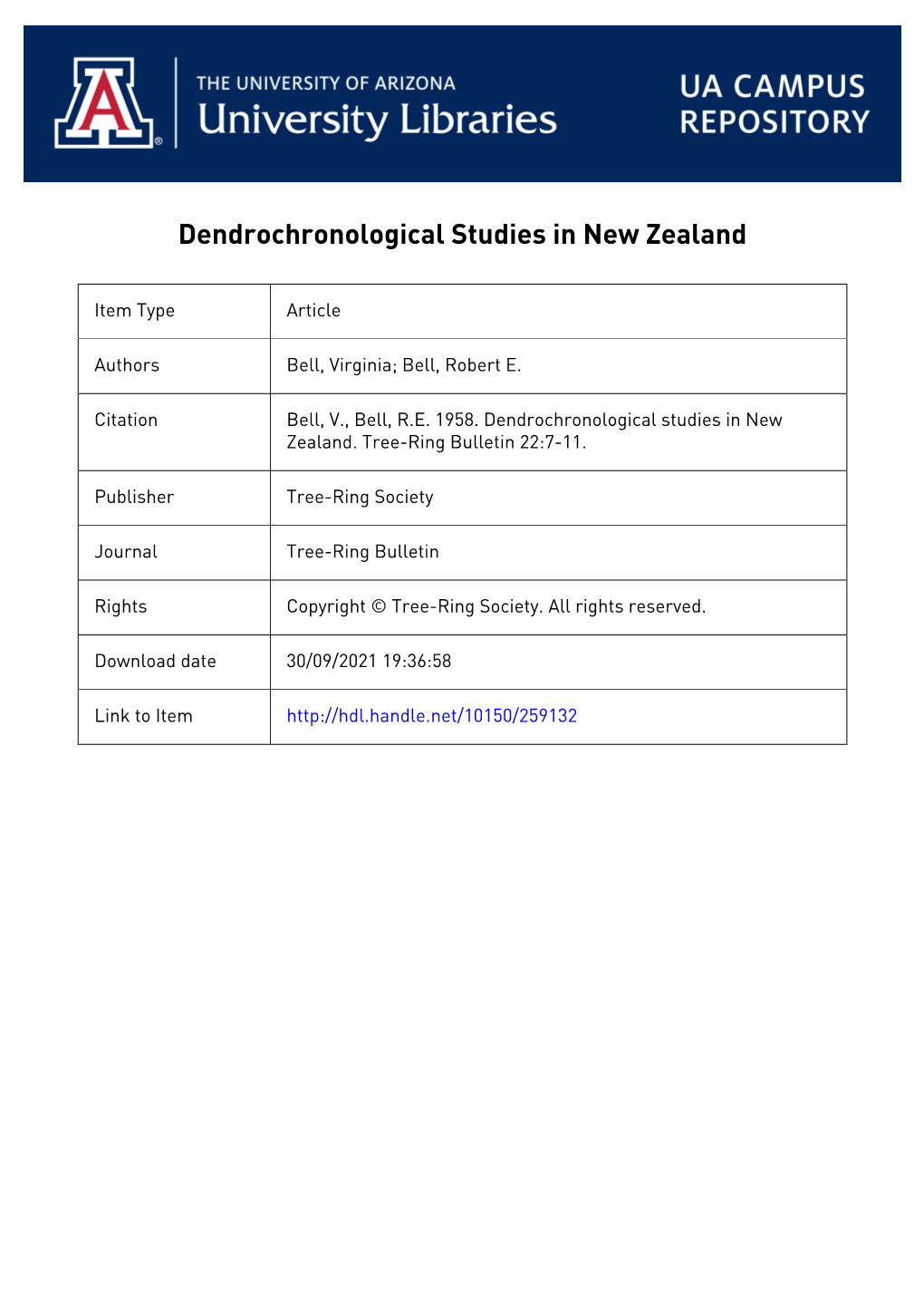 Ring Dating to the Solution of Problems in New Zealand Chronology