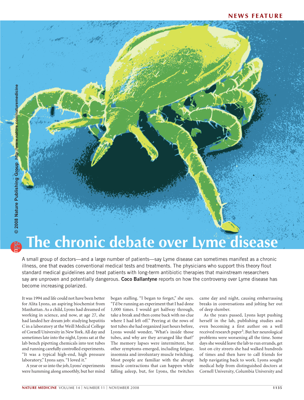 The Chronic Debate Over Lyme Disease
