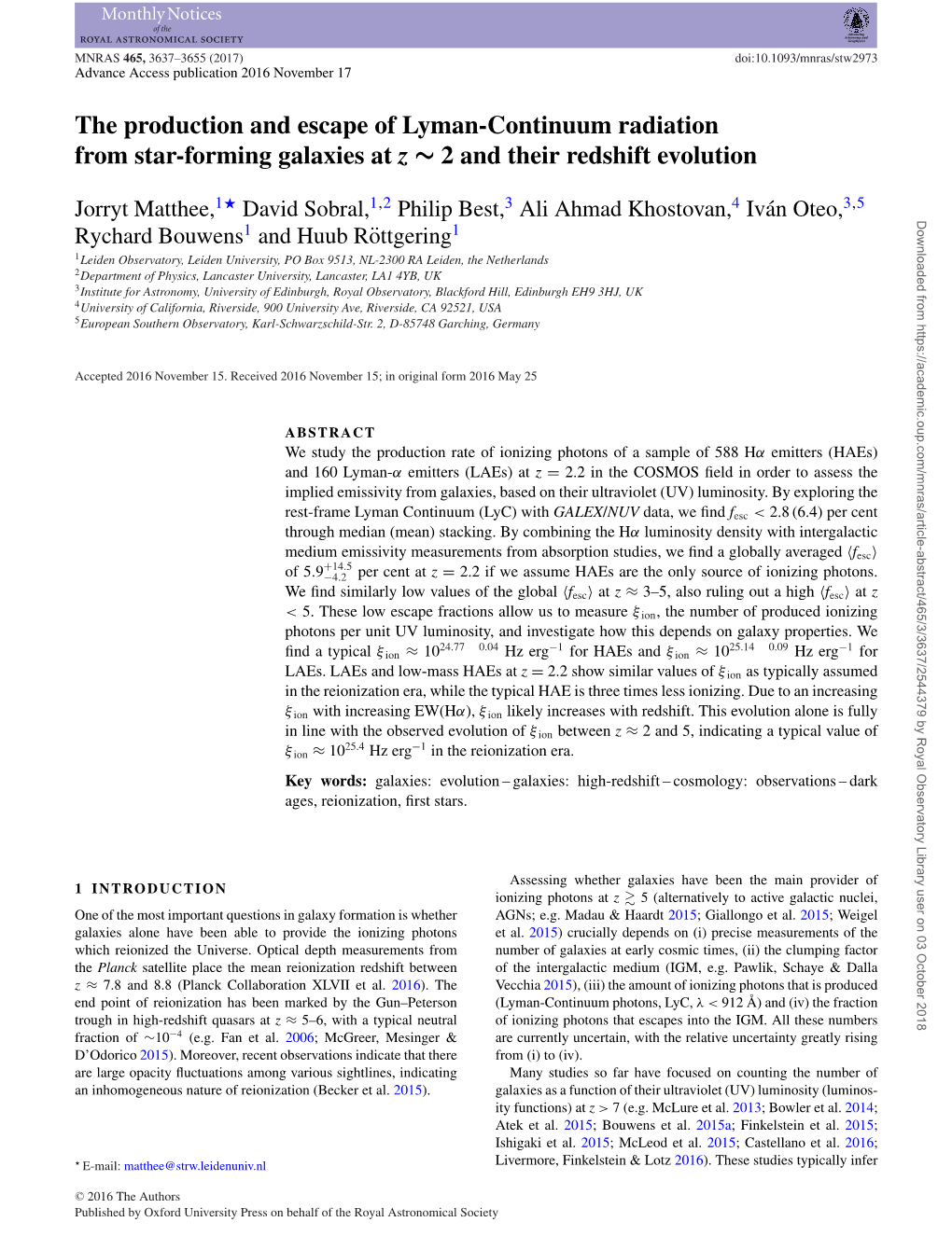 The Production and Escape of Lyman-Continuum Radiation from Star-Forming Galaxies at Z ∼ 2 and Their Redshift Evolution