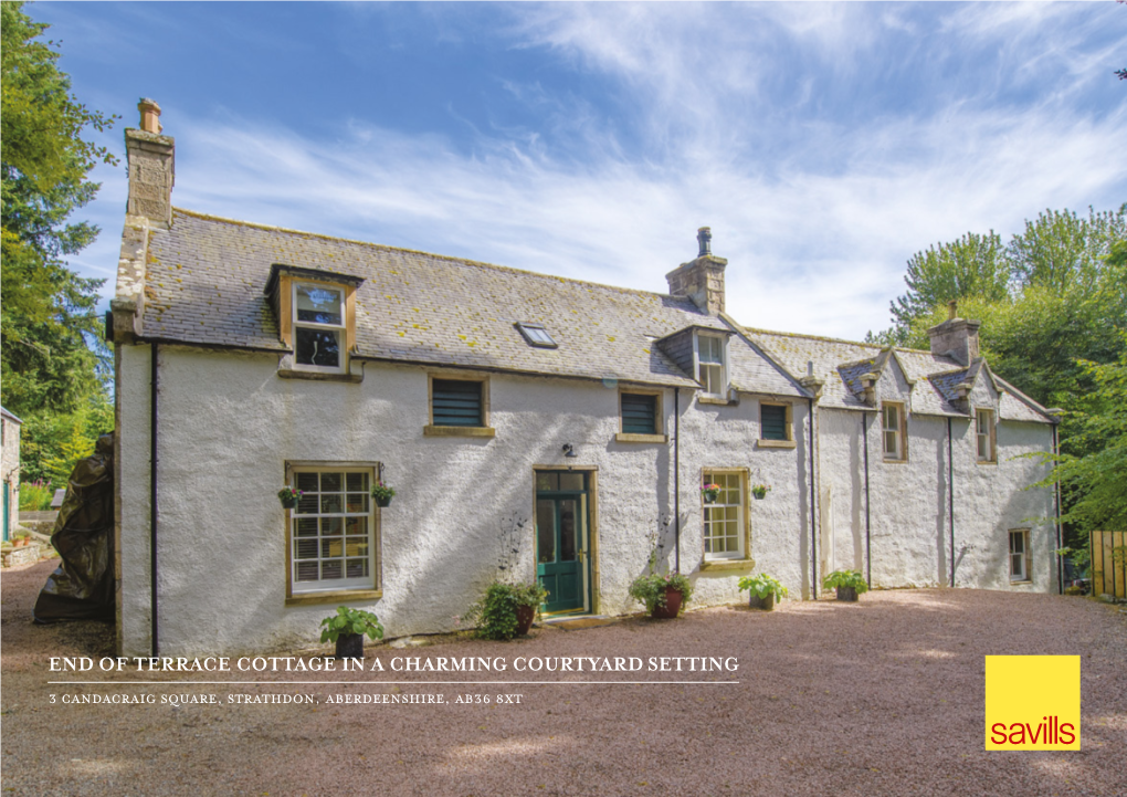 End of Terrace Cottage in a Charming Courtyard Setting