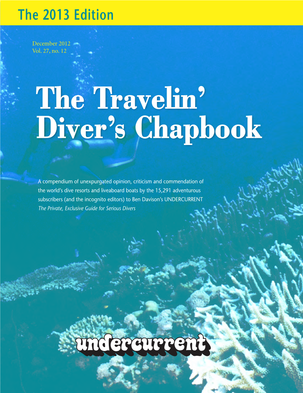 The 2013 Travelin' Diver's Chapbook
