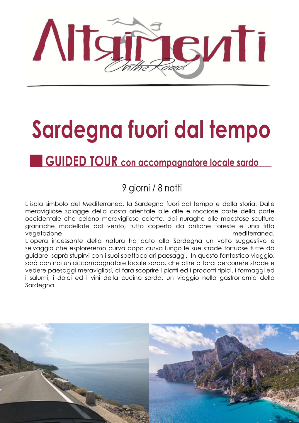 Tour Guidato Sardegna