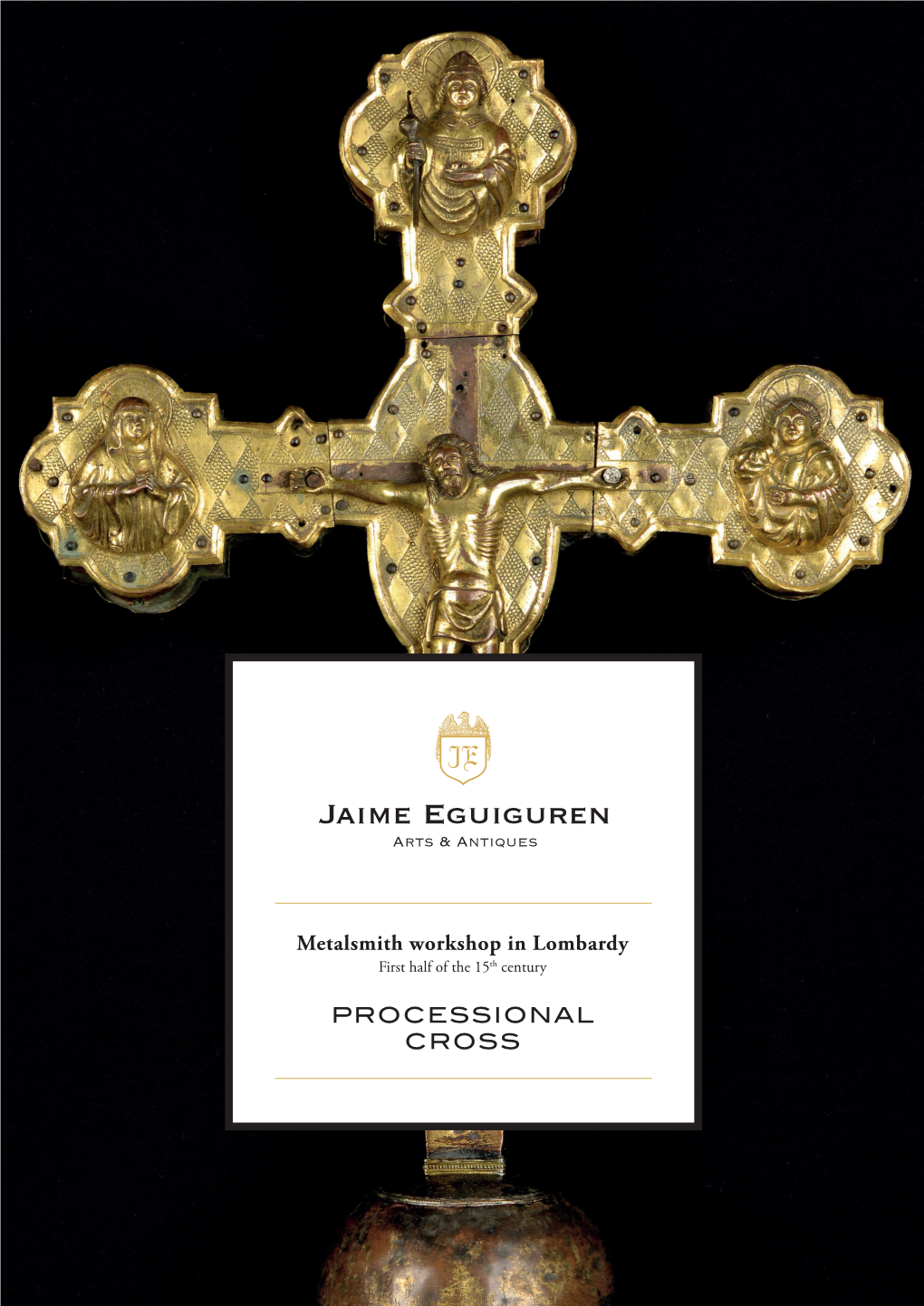 Metalsmith Workshop in Lombardy PROCESSIONAL CROSS