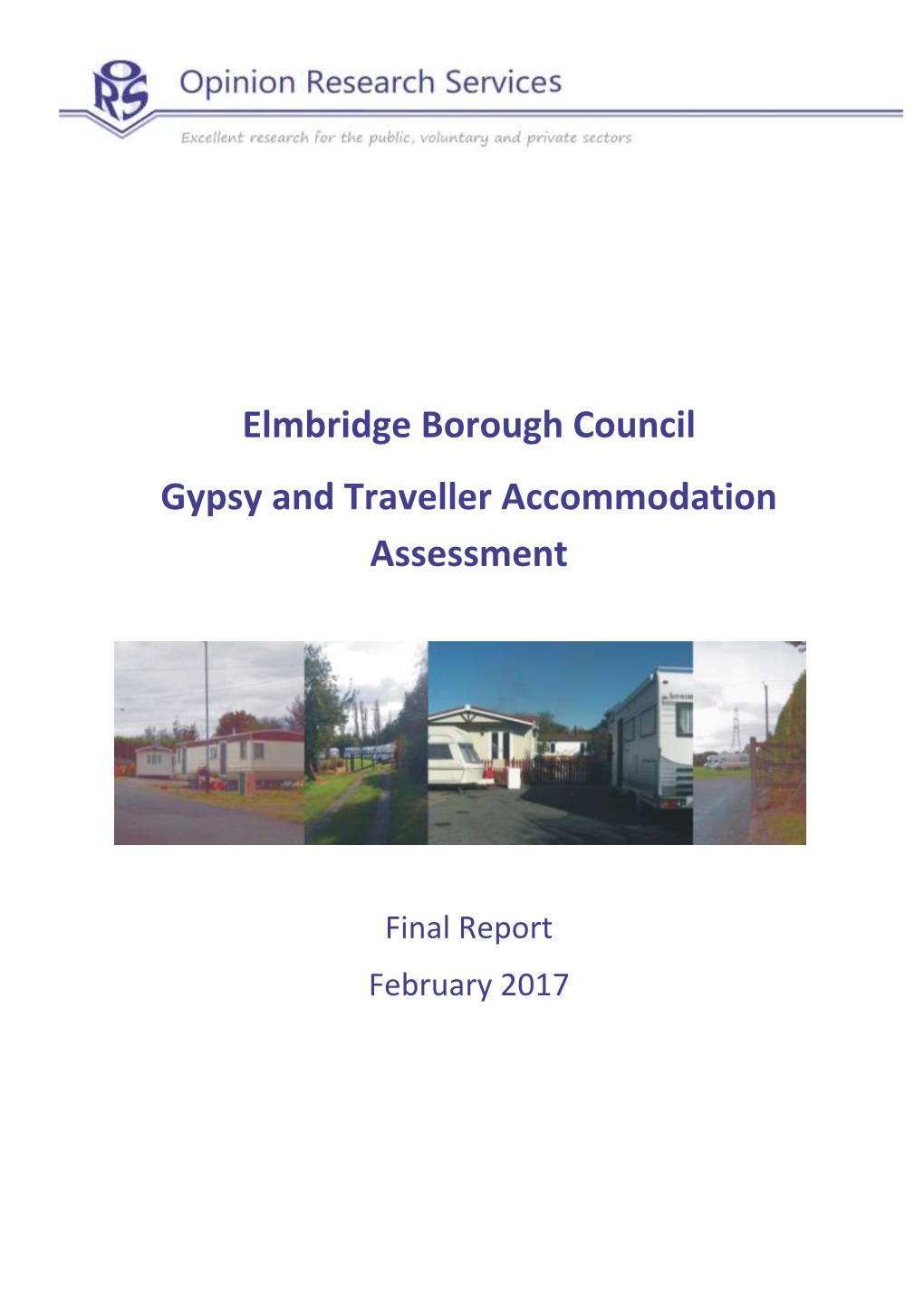 Gypsy and Traveller Accommodation Assessment 2017