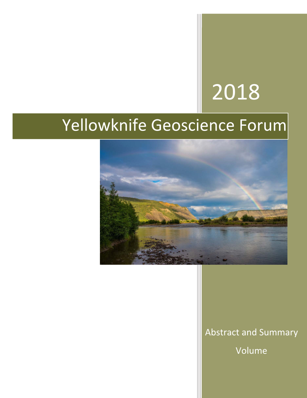 Yellowknife Geoscience Forum