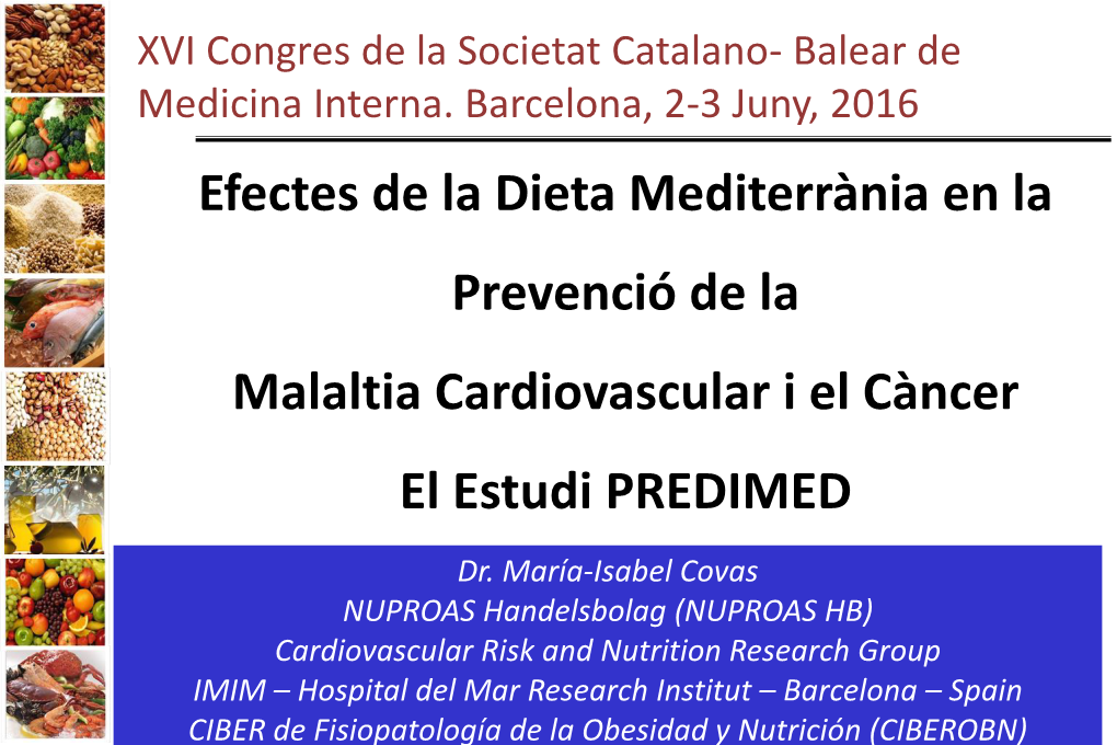 XVI Congres De La Societat Catalano- Balear De Medicina Interna. Barcelona, 2-3 Juny, 2016
