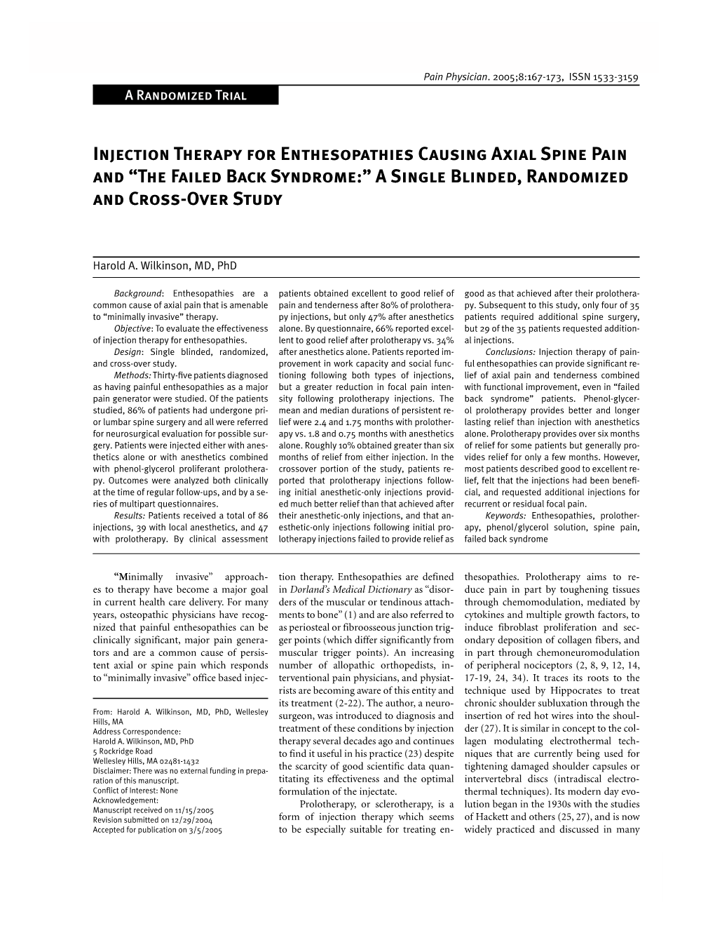 03-INJECTION THERAPY for ENTHESOPATHIES.Indd