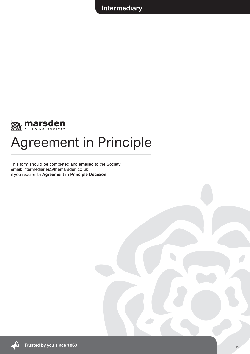 Agreement in Principle