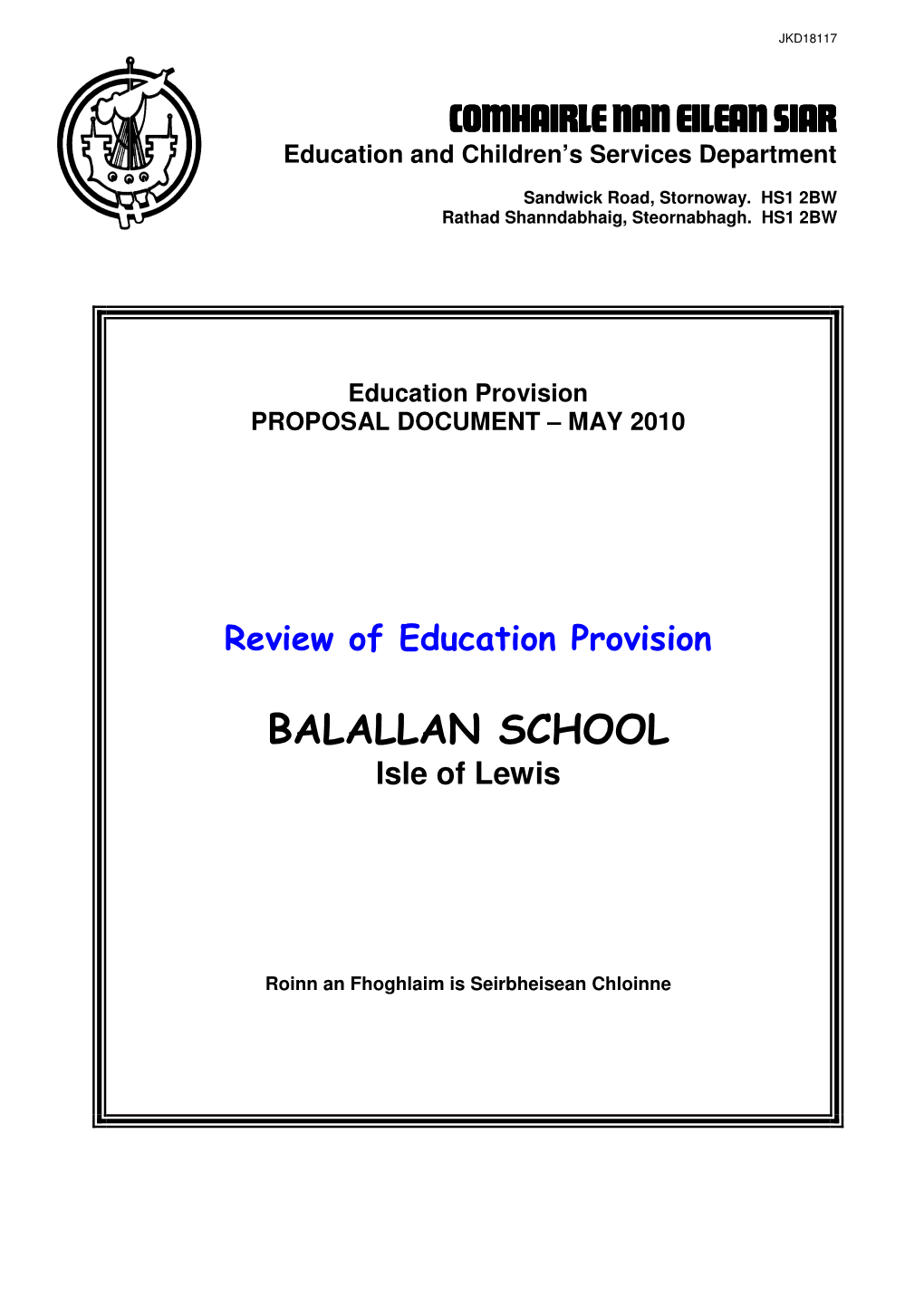 Jkd18117-Balallan-School-Proposal-Document-2010.Pdf