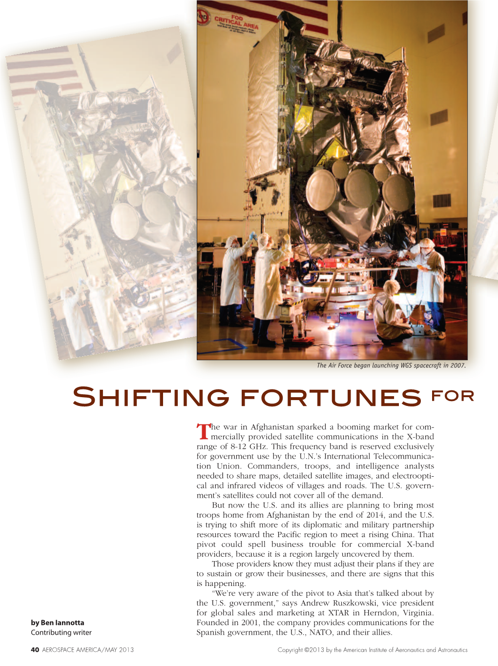 Shifting Fortunes For