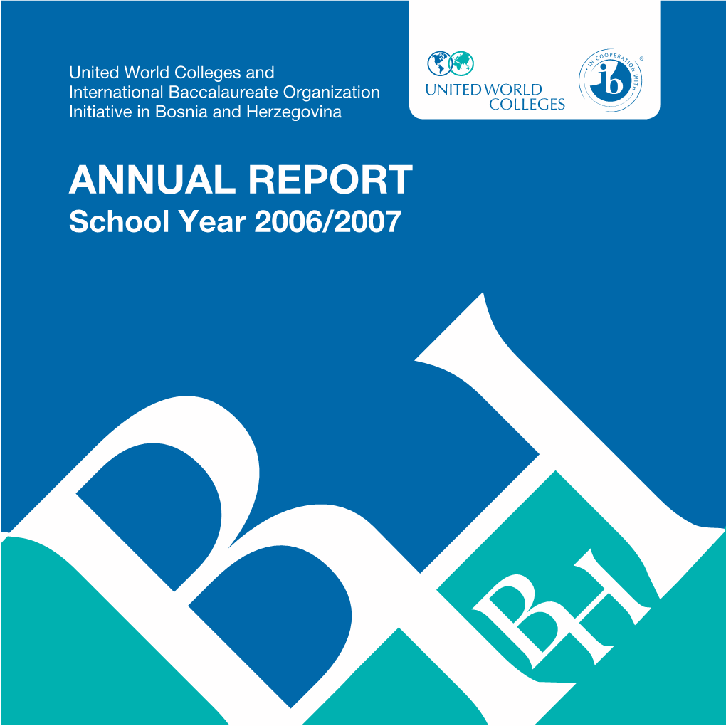 Annual Report School Year 2006/2007