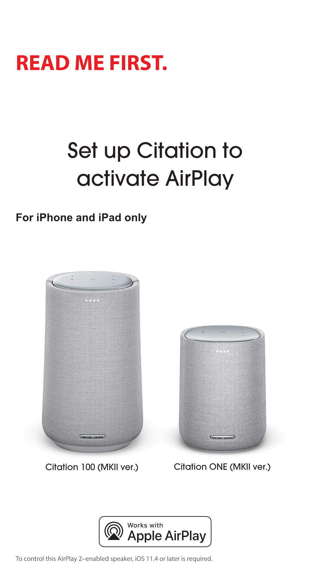 Set up Citation to Activate Airplay