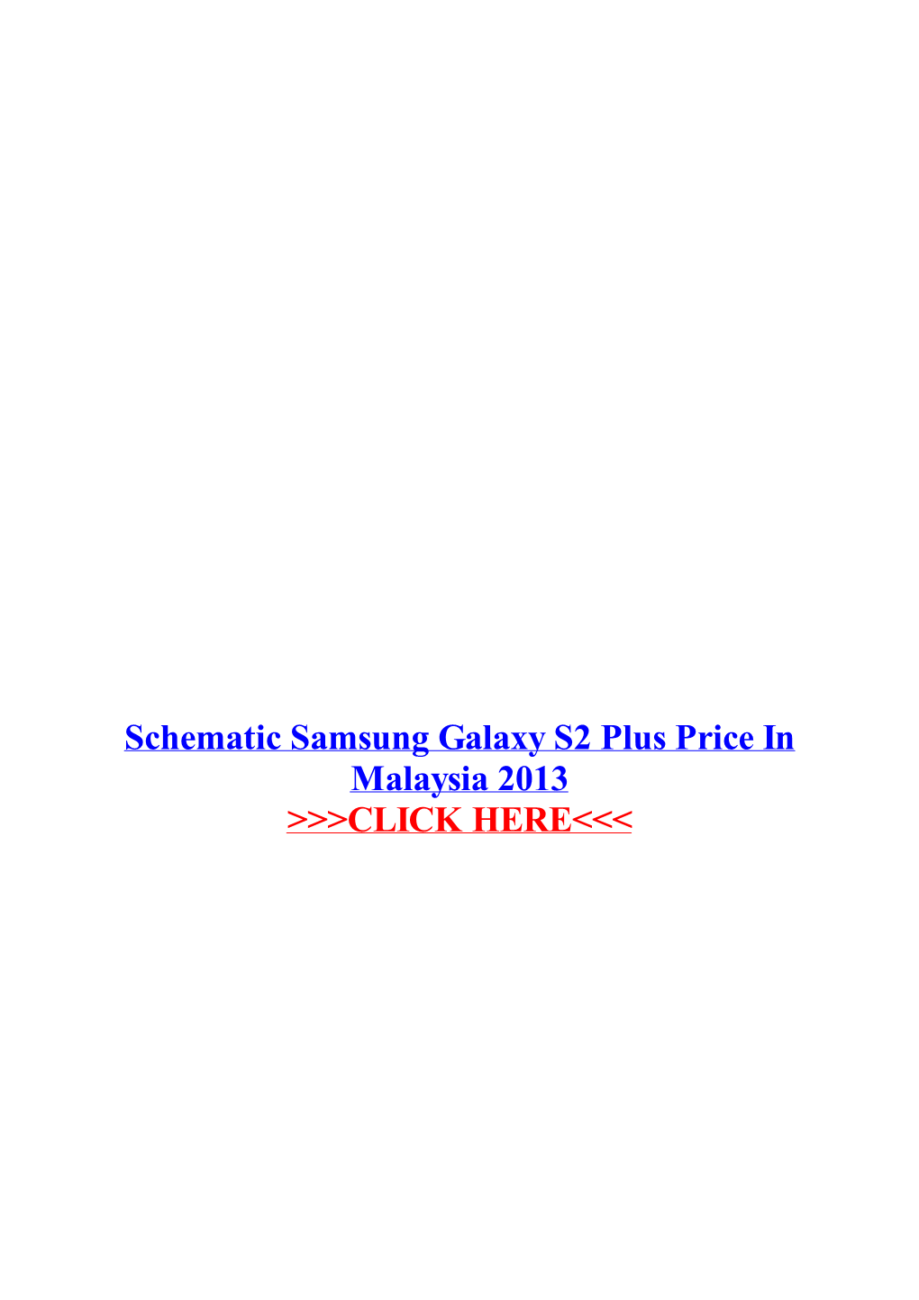 Schematic Samsung Galaxy S2 Plus Price in Malaysia 2013