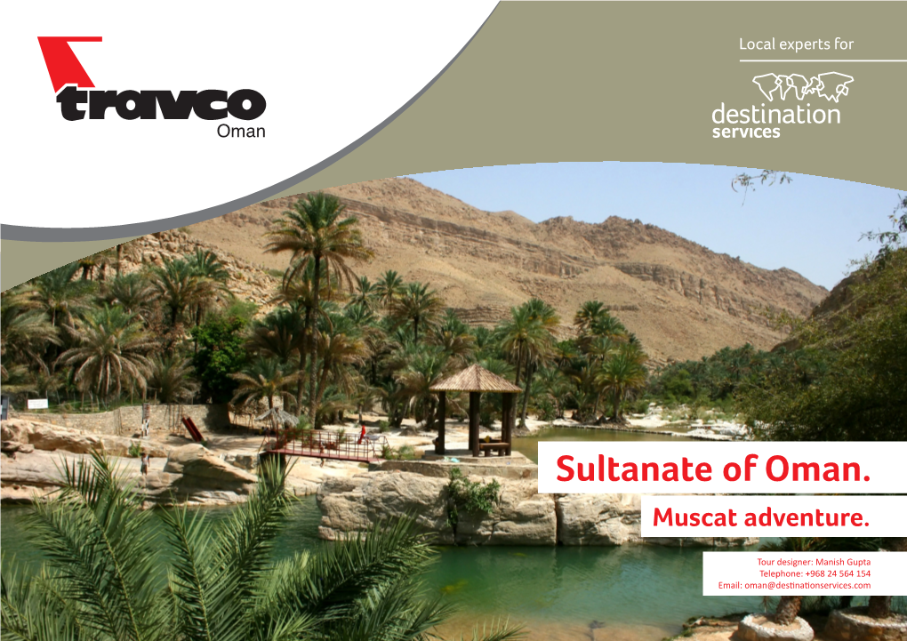 Sultanate of Oman. Muscat Adventure