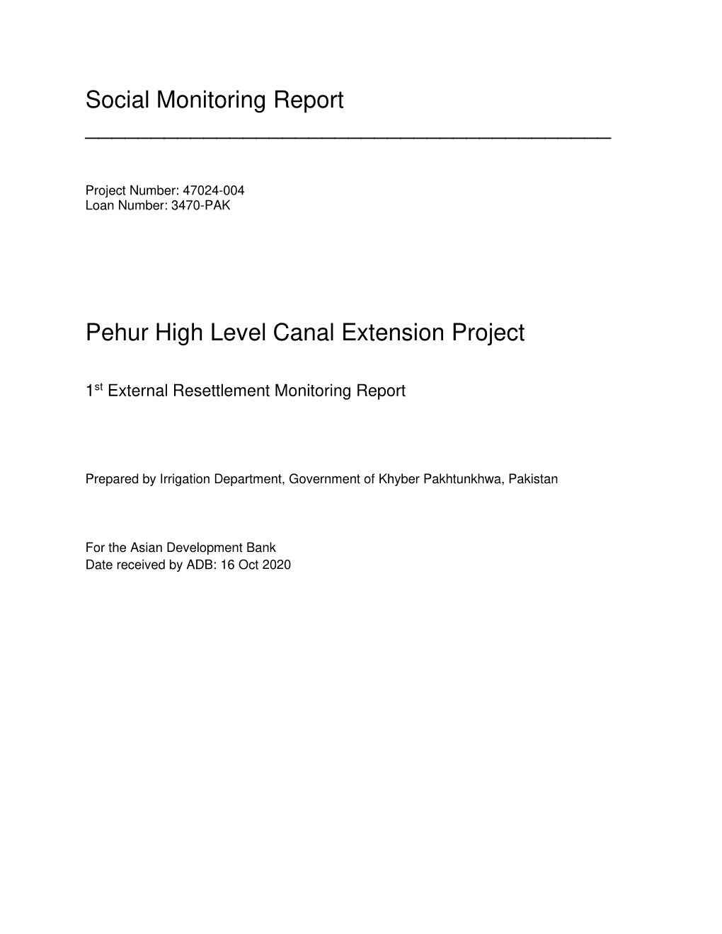 Pehur High Level Canal Extension Project