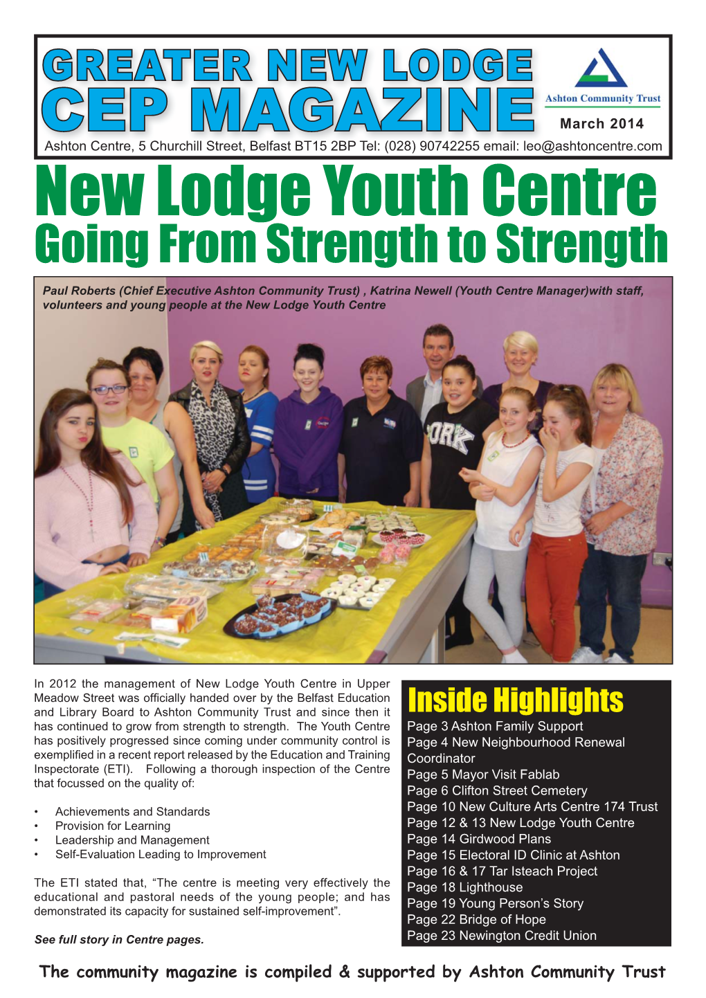 New Lodge Youth Centre Going from Strength to Strength