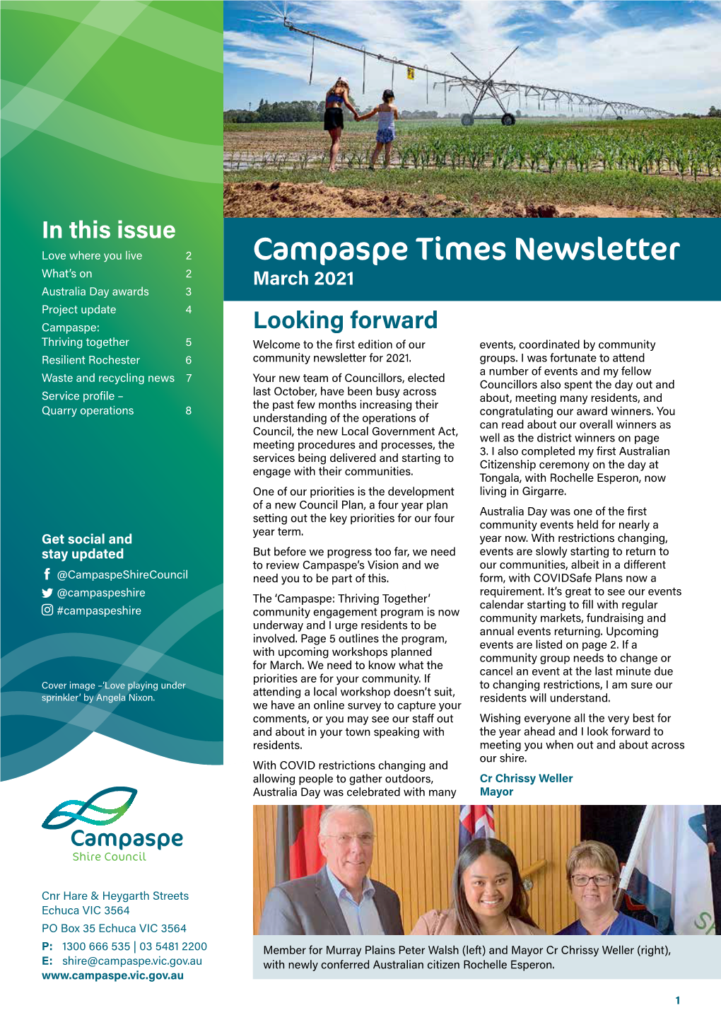 Campaspe Times Newsletter