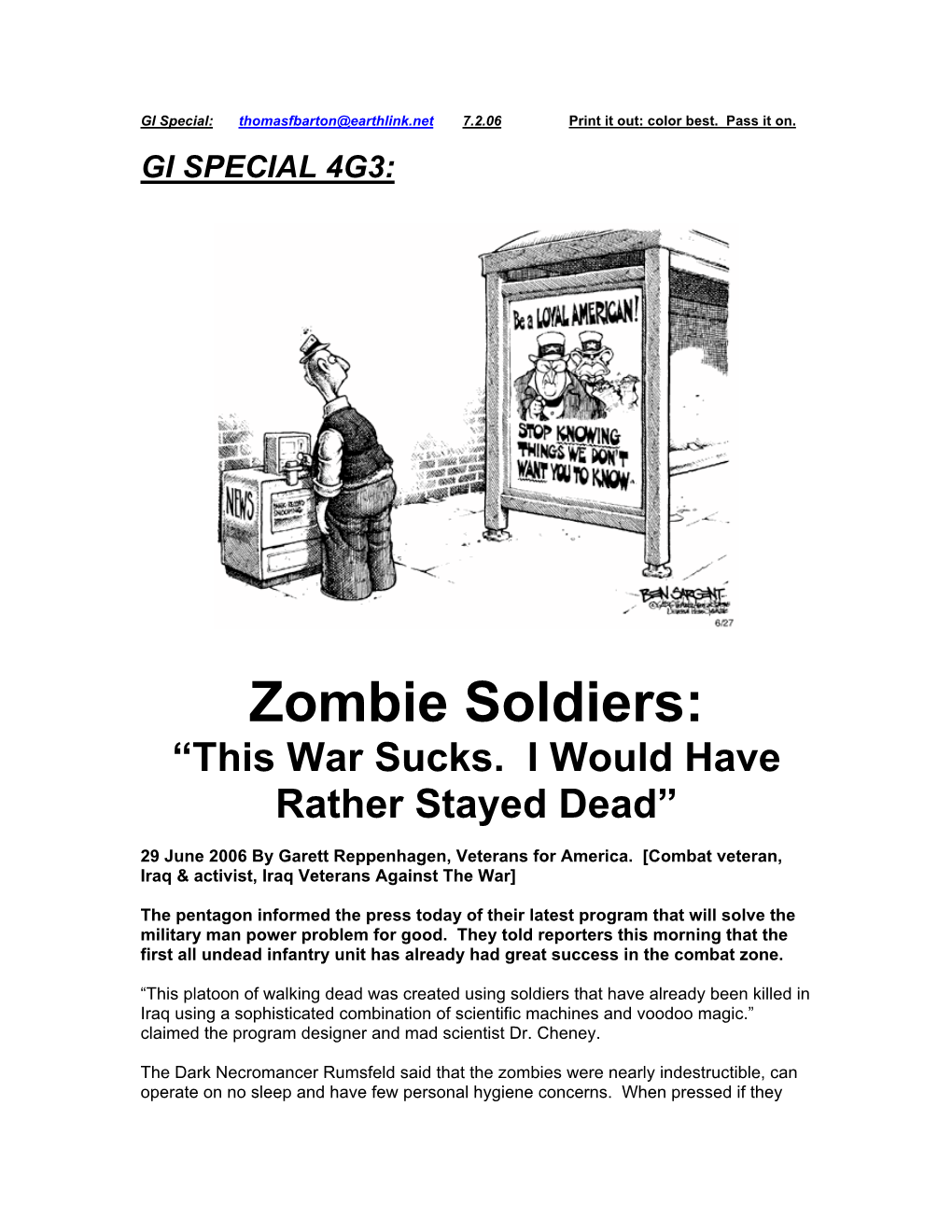 GI Special: Thomasfbarton@Earthlink.Net 7.2.06 Print It Out: Color Best