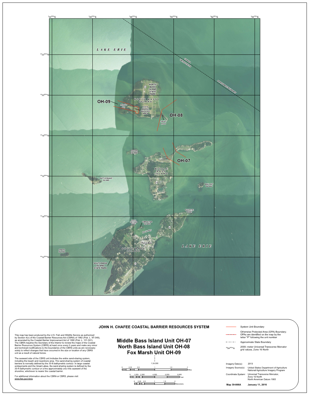 Middle Bass Island Unit OH-07, North Bass