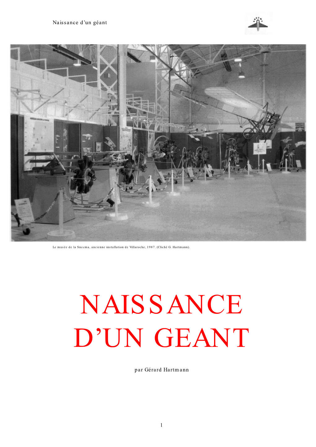 Naissance D'un Geant