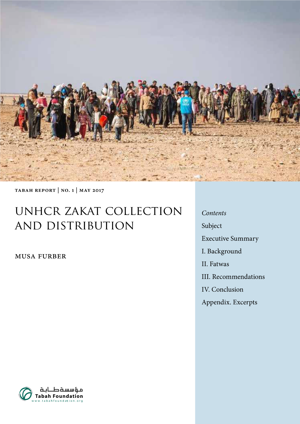 UNHCR Zakat Collection and Distribution