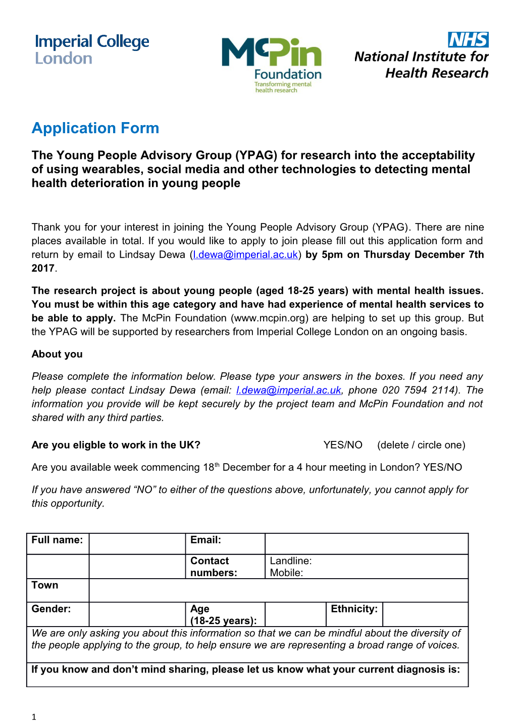 Application Form s48