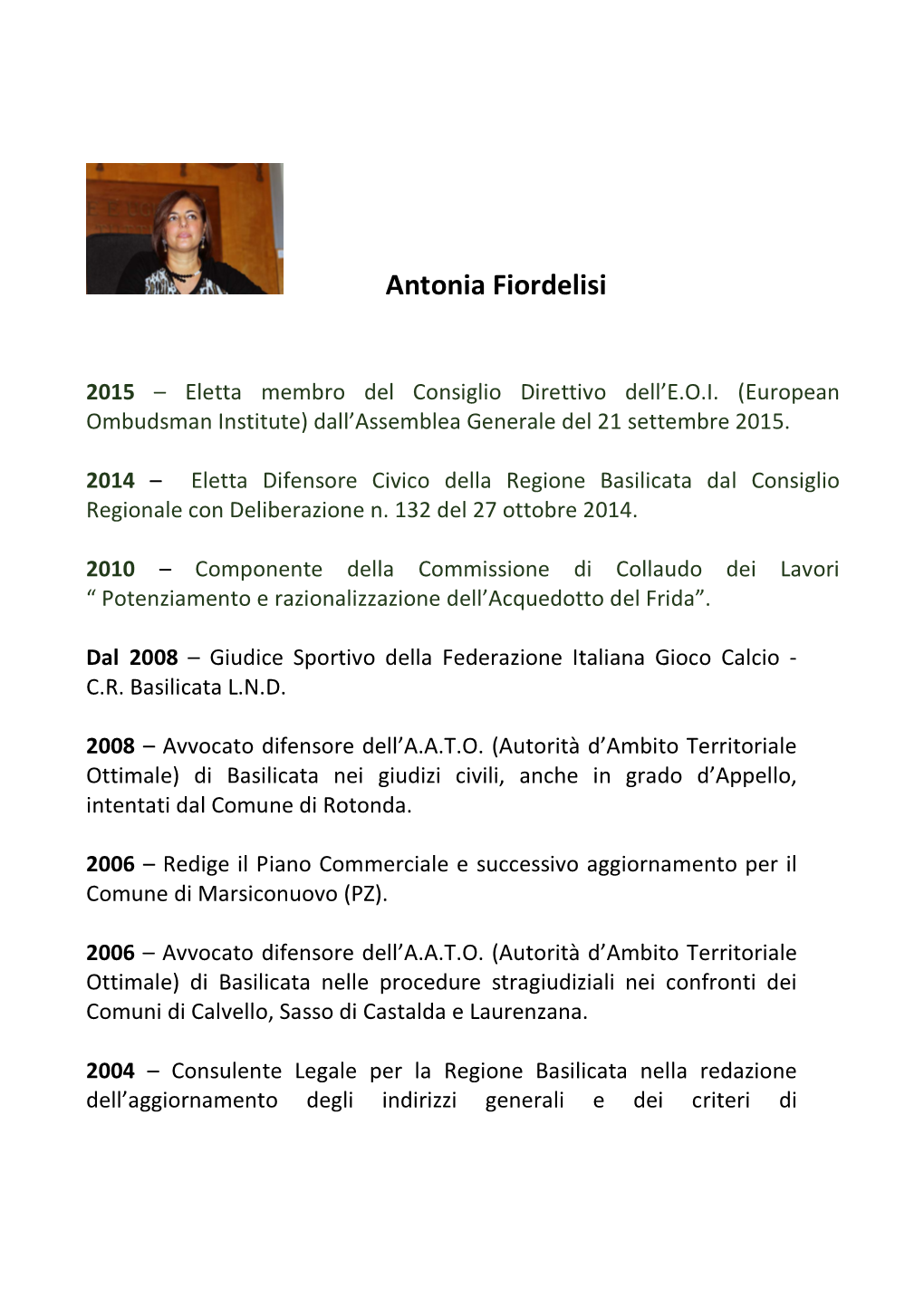 Antonia Fiordelisi