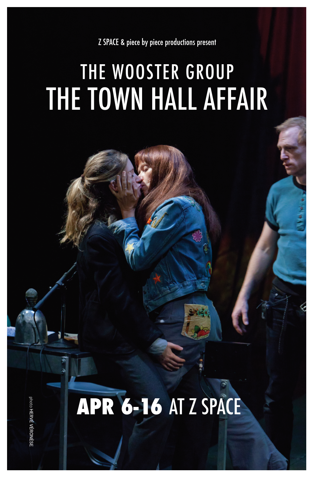 THE WOOSTER GROUP the TOWN HALL AFFAIR Photo HERVÉ VÉRONÈSE APR 6-16 at Z SPACE