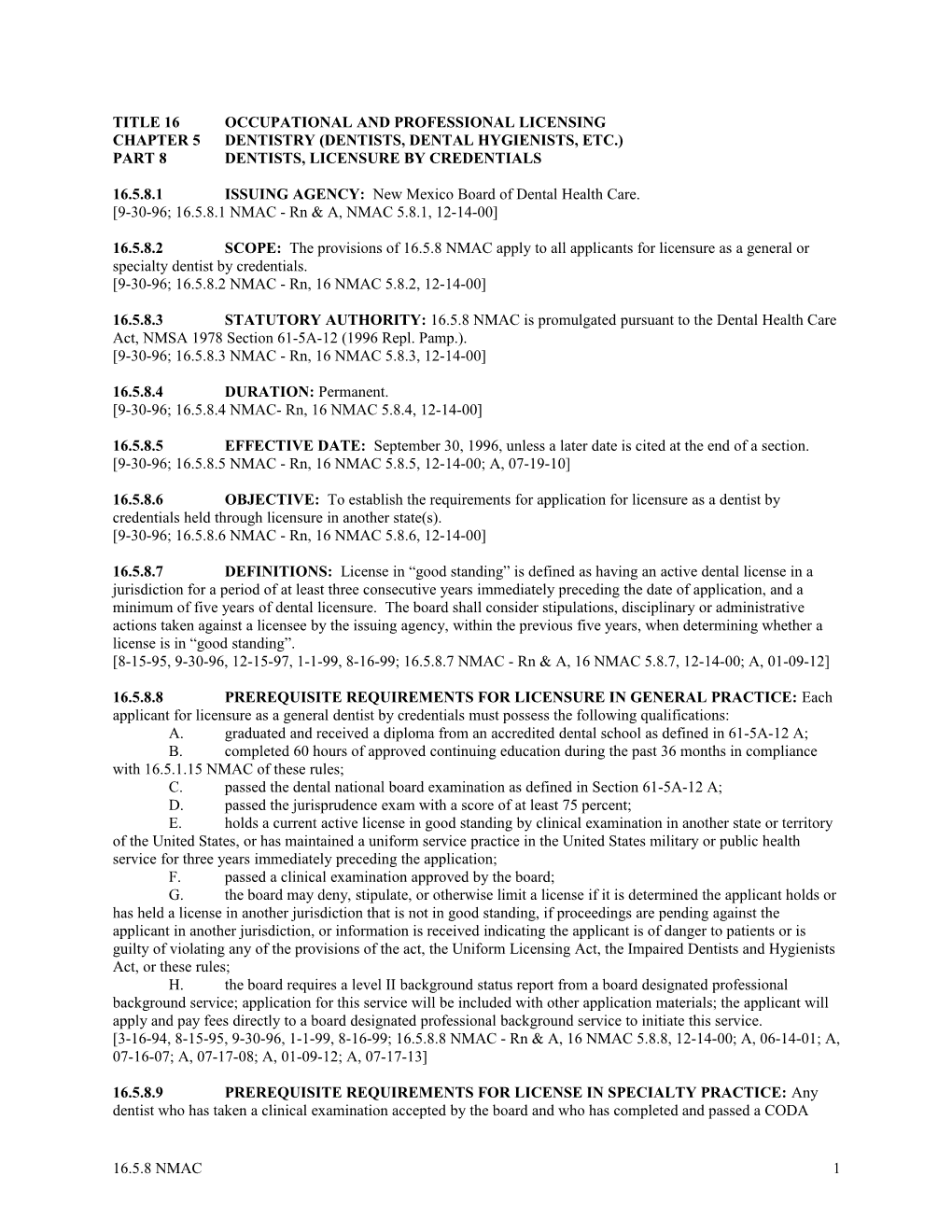 Title 16 Occupational and Professional Licensing s2