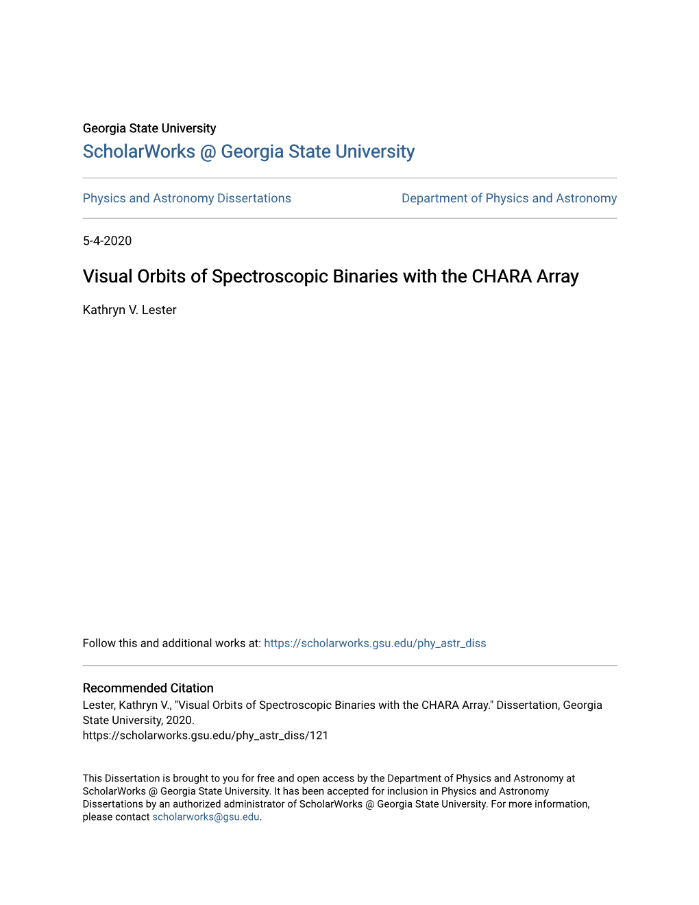 Visual Orbits of Spectroscopic Binaries with the CHARA Array