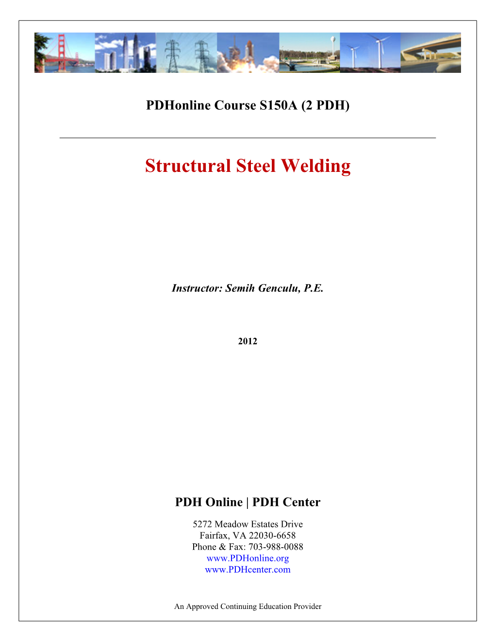 Structural Steel Welding