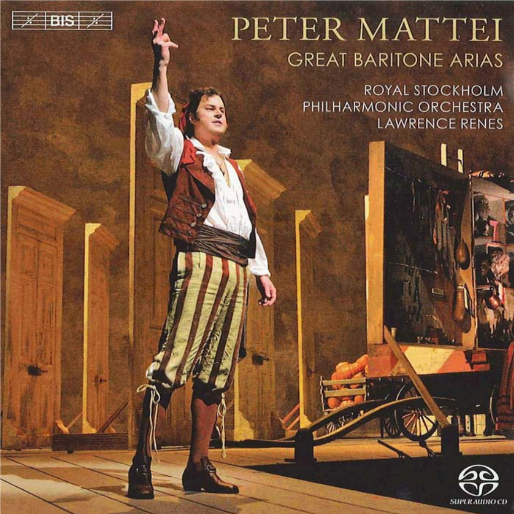 PETER MATT: MOZART, WOLFGANGAMADEUS (1756-91) El Finch'han Dal Vino (Don Giovanni, Act I) El Meti Di Voi Qua Vadano (Don Giovanni, Act 11)