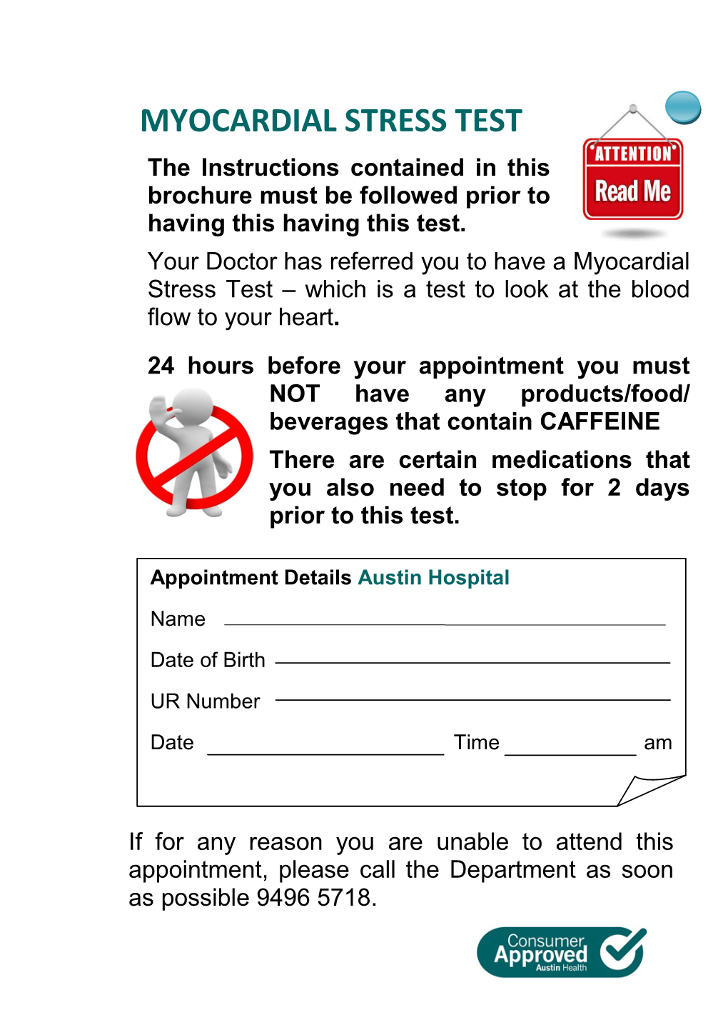 Myocardial Stress Test