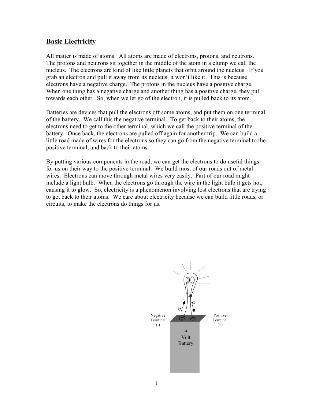 J&J Science Kit #1: Basic Electricity and Electronics