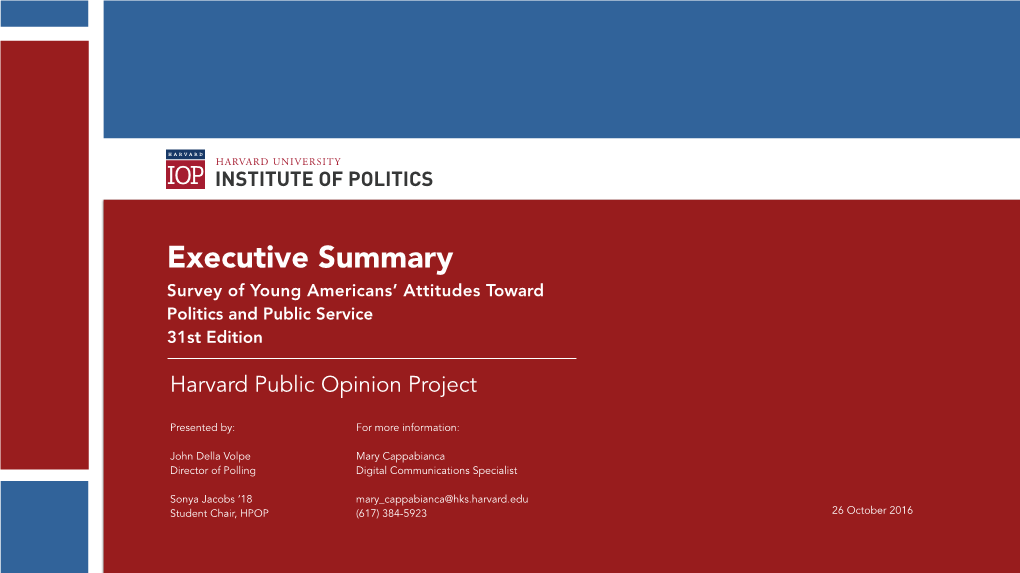 161025 Harvard IOP Fall Report FINAL