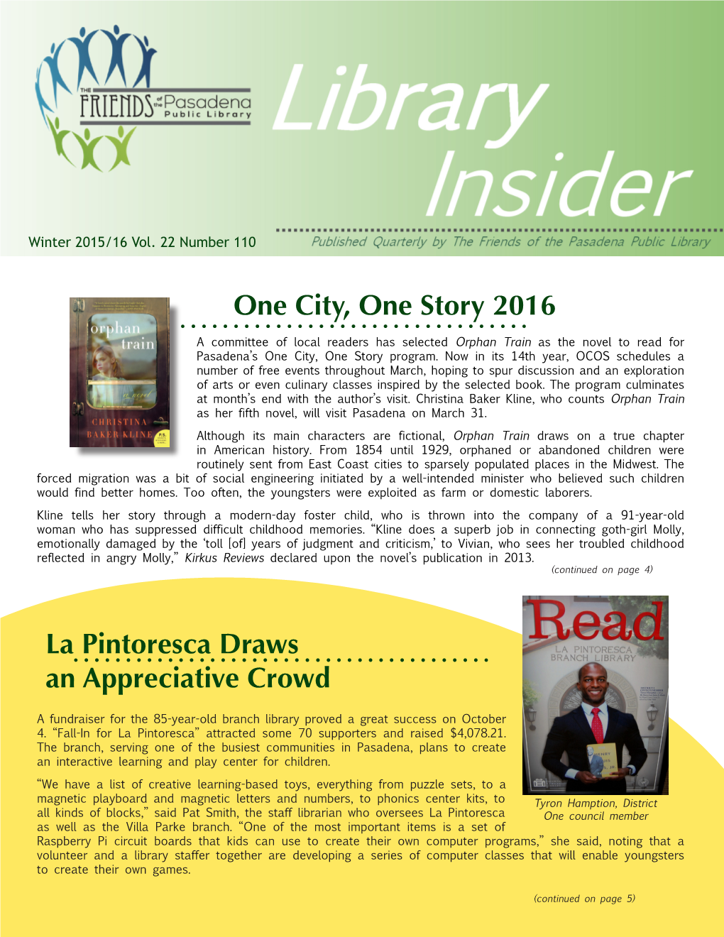 One City, One Story 2016 La Pintoresca Draws an Appreciative