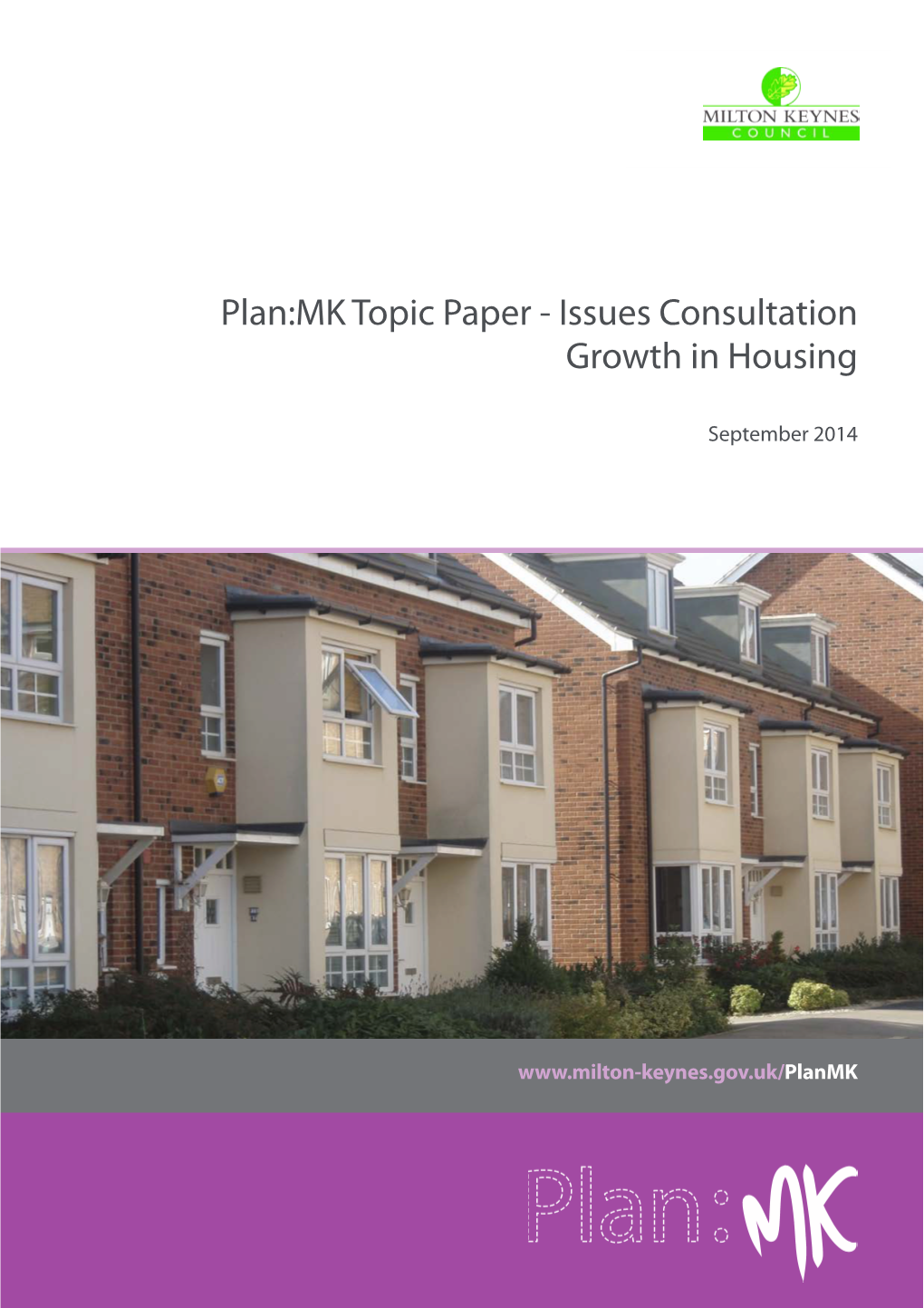 Growth in Housing Topic Paper