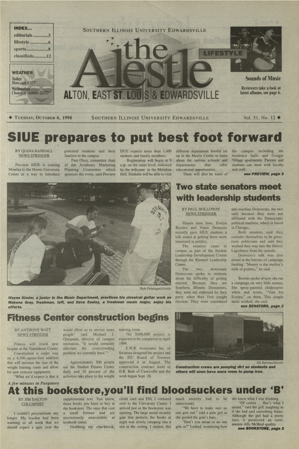 SIUE Prepares to Put Best Foot Forward