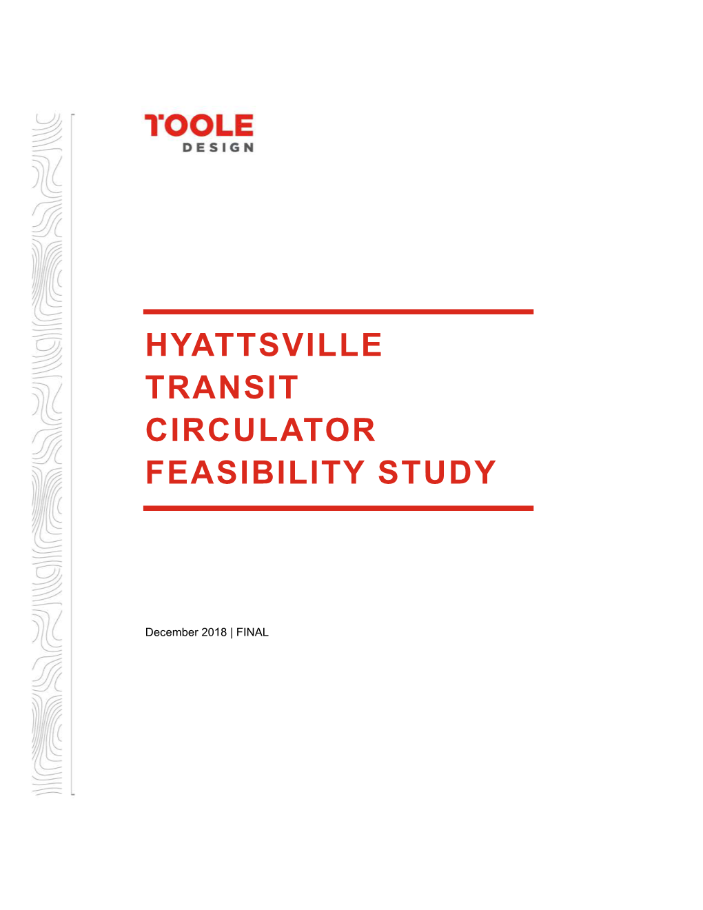 Hyattsville Transit Circulator Feasibility Study