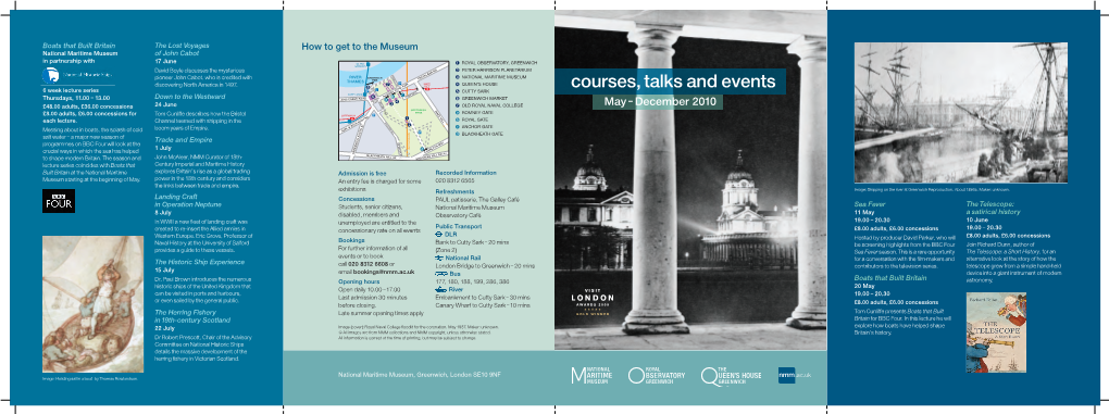 Courses, Talks and Events