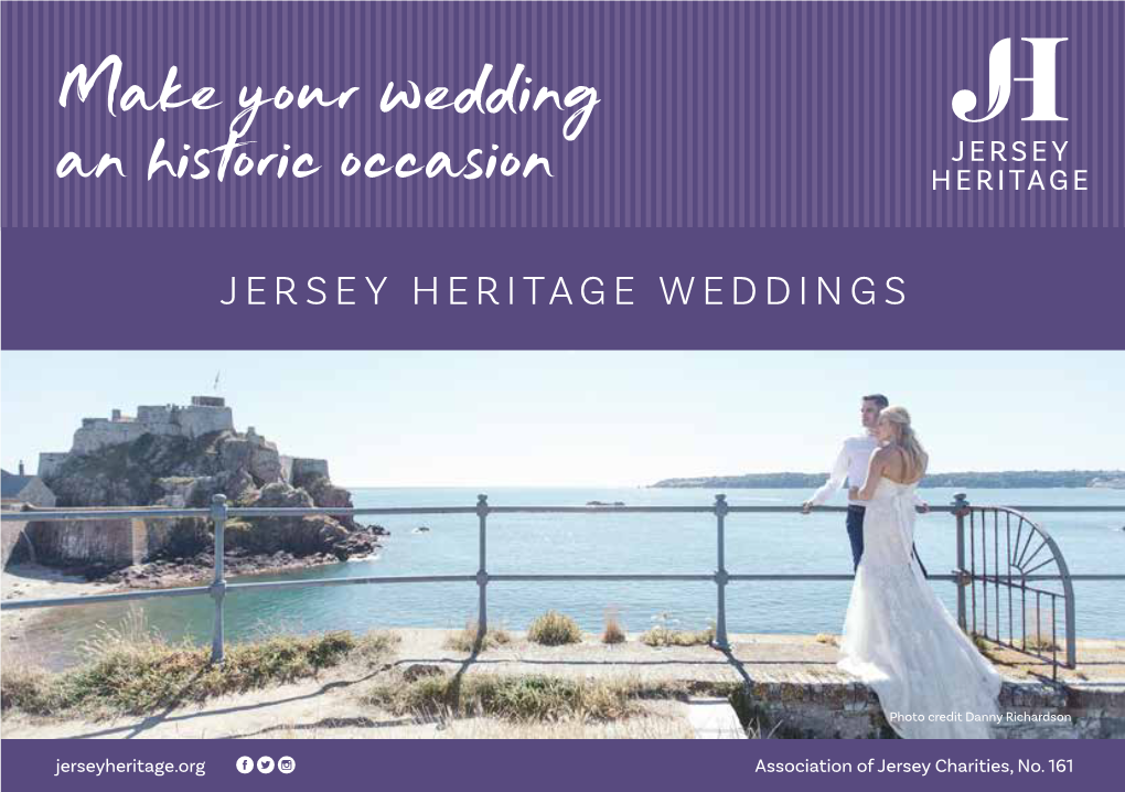 Make Your Wedding an Historic Occasion