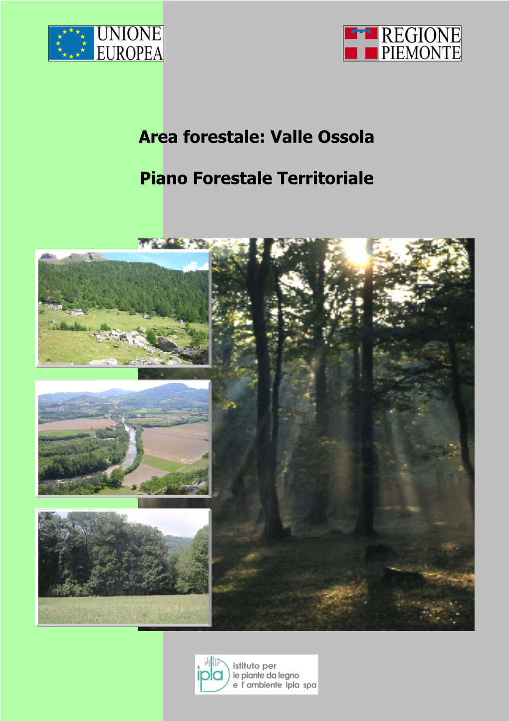 Valle Ossola Piano Forestale Territoriale