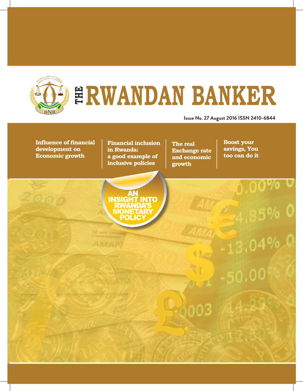 The Rwandan Banker August 2016