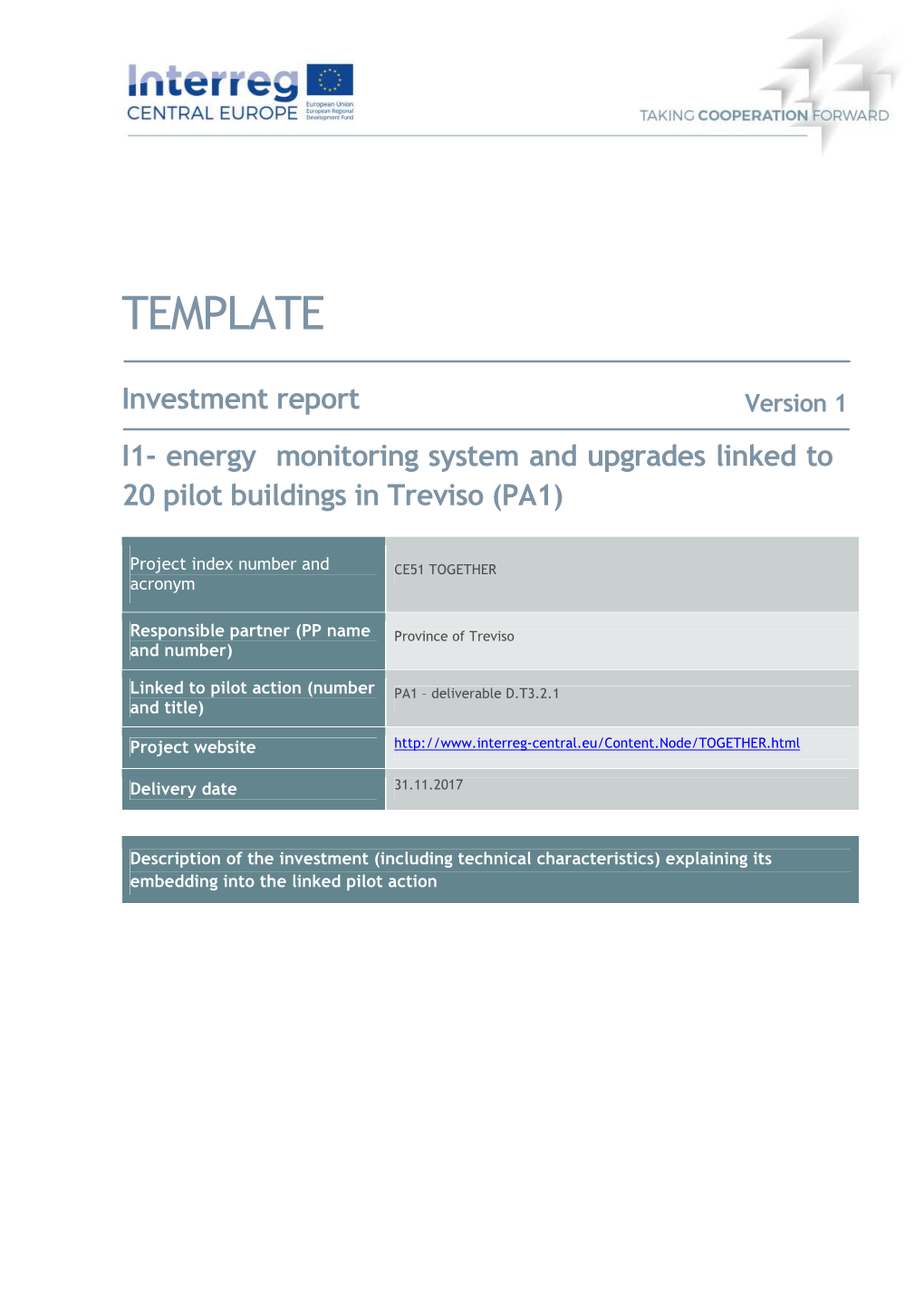 Treviso Investment Report