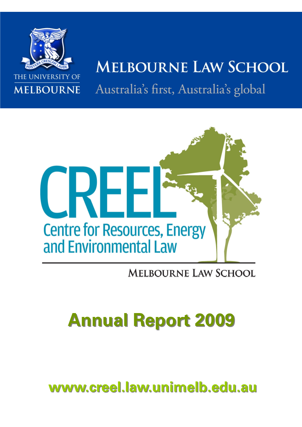 CREEL Annual Report 2009 090810